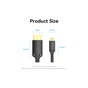 Кабель мультимедійний HDMI to Micro HDMI 1.5m V2.0 4K 60Hz 18Gbps HDR Dolby Vention (AGIBG) - уменьшенное изображение 7