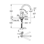 Змішувач Grohe 31555001 (CV030532) - зменшене зображення 2