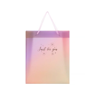 Подарунковий пакет Axent пластиковий Just for you-3, 32х27 см (8504-39-A) изображение 1