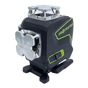 Лазерний нівелір Protester PREMIUM, 4x360°2xH360/2xV360, LCD-дисплей, Bluetooth, пульт (LL516G) зображення 1