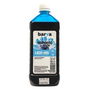 Чорнило Barva Epson 673 1кг LIGHT CYAN (T6735) (L800-466) зображення 1