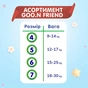 Підгузки GOO.N Friend Трусики 15-25 кг Розмір 6 60 шт (F1010117-006) - зменшене зображення 3