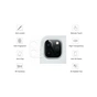 Скло захисне Drobak camera iPad Pro 2021 12,9" (464603) - зменшене зображення 2