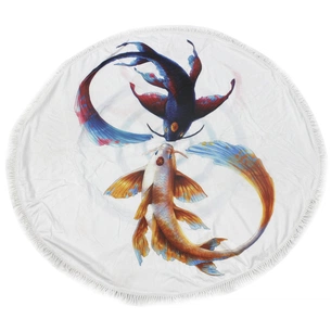Рушник MirSon пляжний №5071 Summer Time Fish 150x150 см (2200003947793) зображення 1