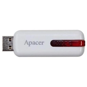 USB флеш накопичувач Apacer 8GB AH326 white USB 2.0 (AP8GAH326W-1) зображення 1
