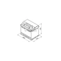 Акумулятор автомобільний Bosch 60А (0 092 S40 040) - зменшене зображення 4