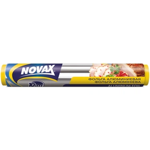 Фольга алюмінієва Novax 10 м (4823058309170) зображення 1