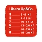 Підгузки Libero UpGo 5 10-14 кг 60 шт HERO (7322541089287) - зменшене зображення 11