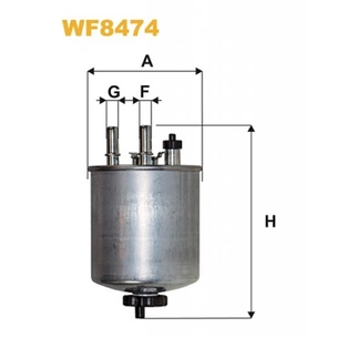 Фільтр паливний Wixfiltron WF8474 зображення 1