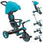 Дитячий велосипед Globber Explorer Trike 4 в 1, бірюзовий (634-105) - зменшене зображення 11