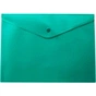 Папка - конверт Buromax А5, with a button, green (BM.3935-04) - зменшене зображення 1