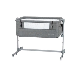 Ліжечко Kinderkraft Приставне ліжечко-люлька Neste Up 2 Light Grey (5902533924523) зображення 1