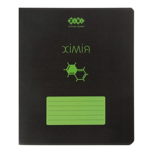 Зошит ZiBi предметний BLACK 48 аркушів клітинка, хімія (ZB.1700-04) зображення 1