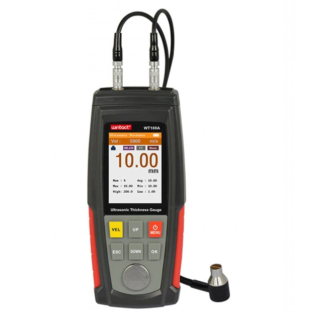 Товщиномір Wintact ультразвуковий 1-300мм (WT100A) - picture 4
