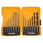 Набір свердл Tolsen дерево/метал/цегла/бетон 16шт 2-10мм (75628) - зменшене зображення 1