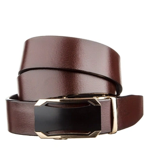 Ремінь Vintage З автоматичною пряжкою Коричневий (20209) зображення 1