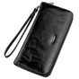 Гаманець Kivi З екошкіри Чорний (19040) - зменшене зображення 1