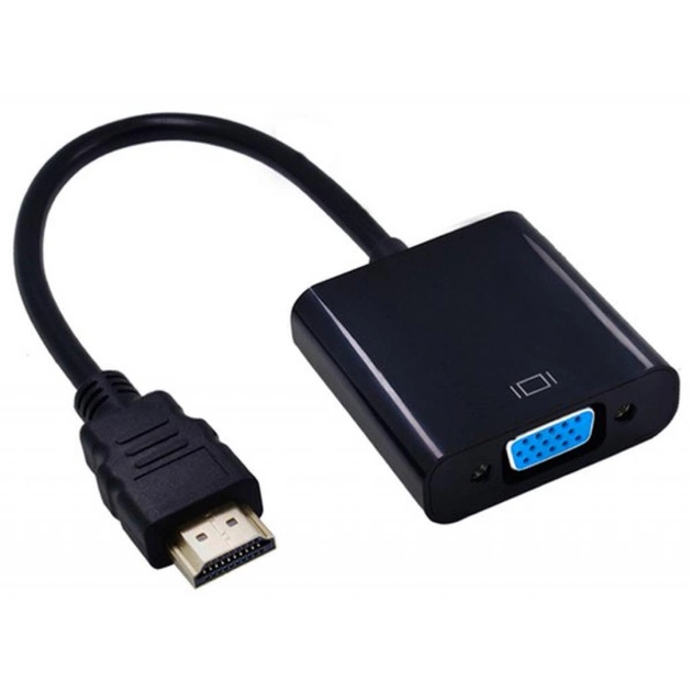 Перехідник HDMI M to VGA F (без додаткових кабелей) ST-Lab (U-990 Pro BTC) - зображення 1