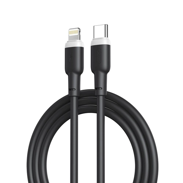 Кабель XO NB208A USB Type-C - Lightning, (M/M), 20W 1 м Black (6920680826810) - изображение 1