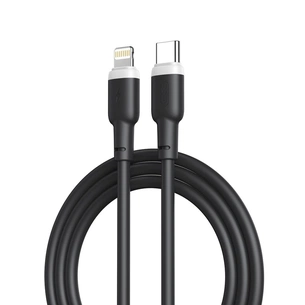 Кабель XO NB208A USB Type-C - Lightning, (M/M), 20W 1 м Black (6920680826810) зображення 1