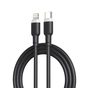 Кабель XO NB208A USB Type-C - Lightning, (M/M), 20W 1 м Black (6920680826810) - уменьшенное изображение 1