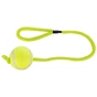 Іграшка для собак Trixie М'яч тенісний на мотузці з ручкою 50 см d-6 см (4011905034799) - зменшене зображення 1