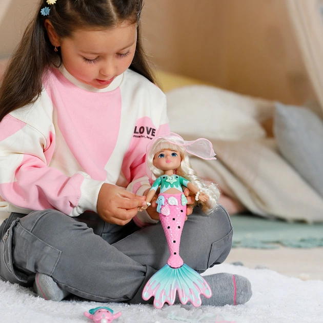 Кукла Zapf Baby Born серии Glam Up – Русалочка Спаркл 28 см (871737) - изображение 12