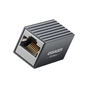 Зрощувач RJ45 8P8C Gigabit Coupler Black Essager (EZJRJK-XT0G-P) - зменшене зображення 2
