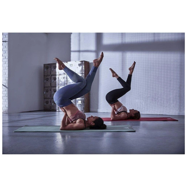 Килимок для йоги Adidas Yoga Mat Уні 176 х 61 х 0,8 см Темно-зелений (ADYG-10100RG) - зображення 5