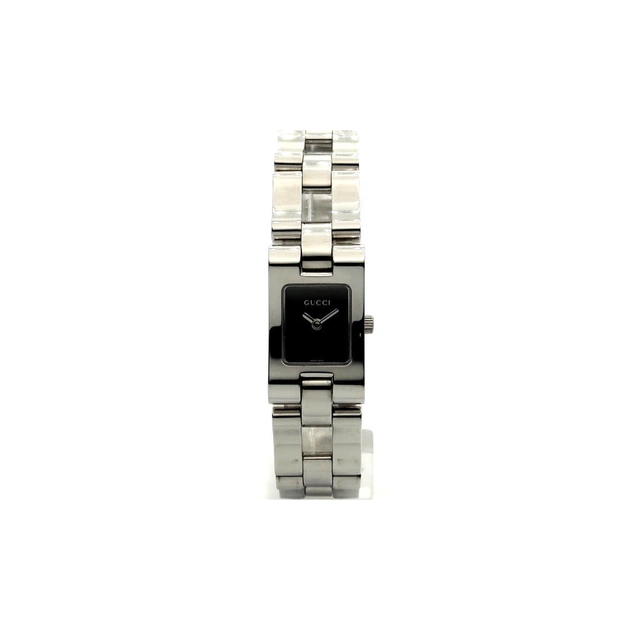 Наручные часы Gucci 2305L 22335 BLK/STEEL BRACELET - изображение 1