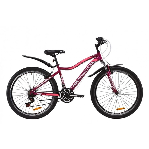 Велосипед Discovery 26" KELLY AM Vbr рама-16" St 2020 фіолетово-рожевий (OPS-DIS-26-257) - изображение 1