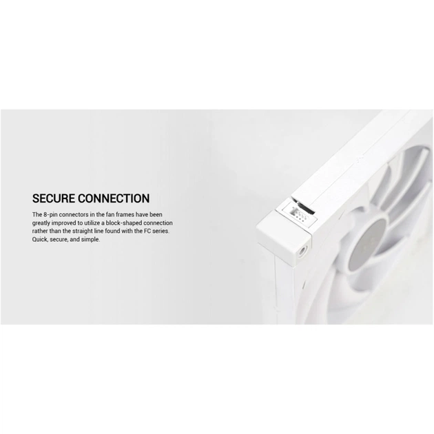 Кулер до корпусу Deepcool FD14 WH - зображення 9