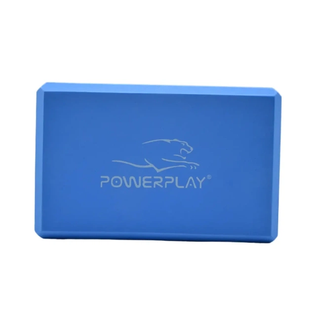 Блок для йоги PowerPlay Yoga Brick EVA 2 шт Сині (PP_4006_Blue_2in) - picture 5