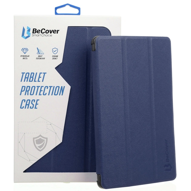 Чохол до планшета BeCover Smart Case Apple iPad Air 10.9 2020/2021 Deep Blue (705488) - зображення 1