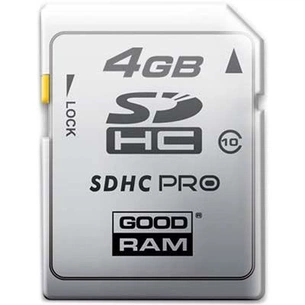 Карта пам'яті Goodram 4Gb SDHC class 10 (SDC4GHC10PGRR9) зображення 1