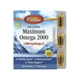 Витаминно-минеральный комплекс Carlson Omega Maksymum, 2000 mg, vkus lymona, Maximum Omega, 30 gelevykh k (CL60020) - уменьшенное изображение 1