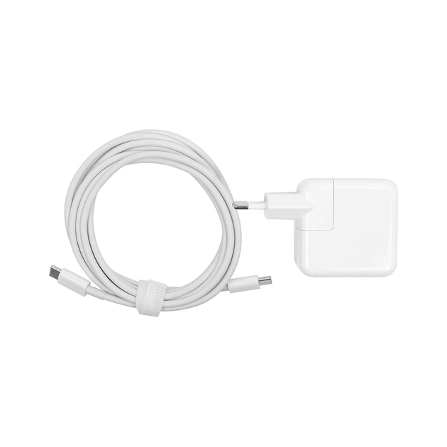 Блок питания к ноутбуку PowerPlant APPLE 220V, 20V 30W 1.5A (USB Type-C) (AP29USBC) - изображение 1