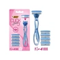 Бритва Bic Click Soleil 3 з 4 змінними картриджами (3086123644946) - зменшене зображення 2