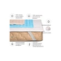 Наматрацник MirSon бавовняний Royal Pearl Waterproof Cotton 272/3 80x190 см (2200000372734) - зменшене зображення 2