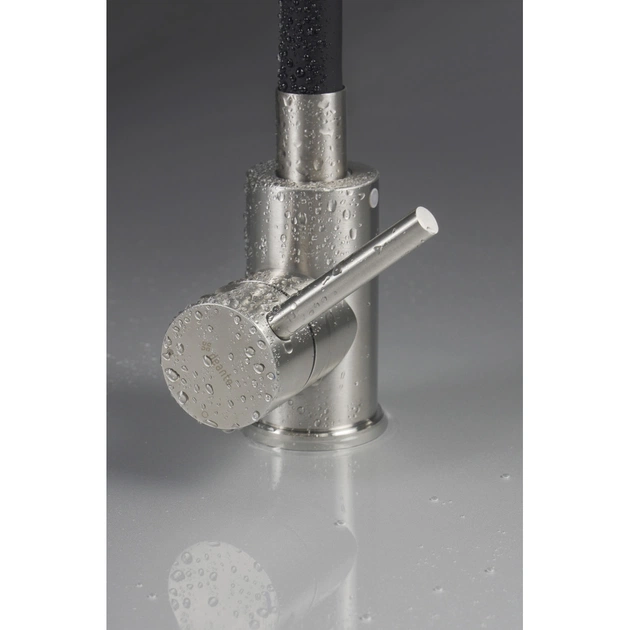 Мойка кухонная Deante Leda, мийка ZRD_2113 + зміш. BOC_B740, графіт (ZRDG2113) - изображение 6