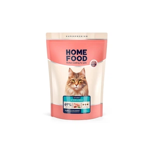 Сухий корм для кішок Home Food For sterilised з кроликом та журавлиною 1.6 кг (4820235020026) зображення 1