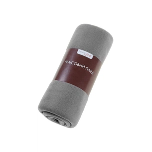 Плед Home Line флісовий Полар клітина червоно-сірий, 13 (179109/179110) зображення 1