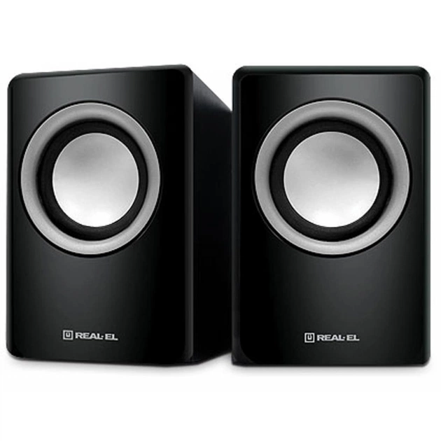 Акустична система REAL-EL S-215 black (EL121200002) - зображення 1
