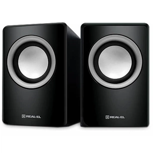Акустична система REAL-EL S-215 black зображення 1
