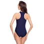 Купальник Aqua Speed Nina 344-42 темно-синій, бірюзовий, білий 40 (5908217664082) - уменьшенное изображение 2