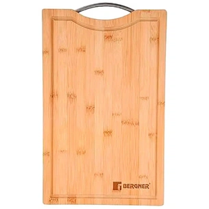 Дошка для нарізання Bergner Bbq 40х25 см бамбук (BG-39971-MM) зображення 1