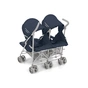 Коляска Cam TWIN FLIP синя (850/27) - зменшене зображення 3