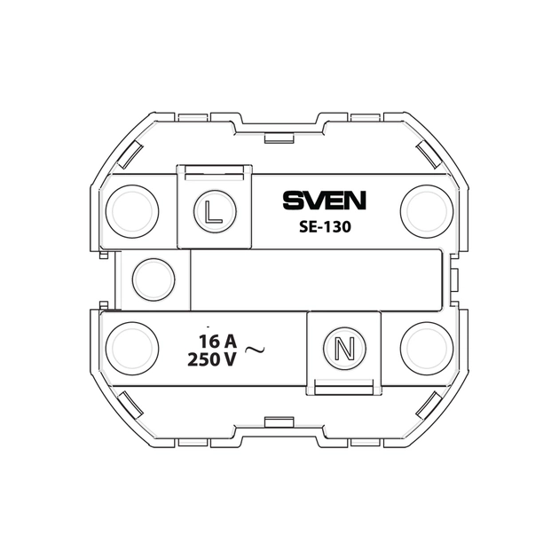 Розетка Sven SE-130 ivory (7100098) - зображення 5