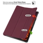 Чохол до планшета BeCover Smart Case Lenovo Idea Tab Plus 12.1" Red Wine (715085) - зменшене зображення 4