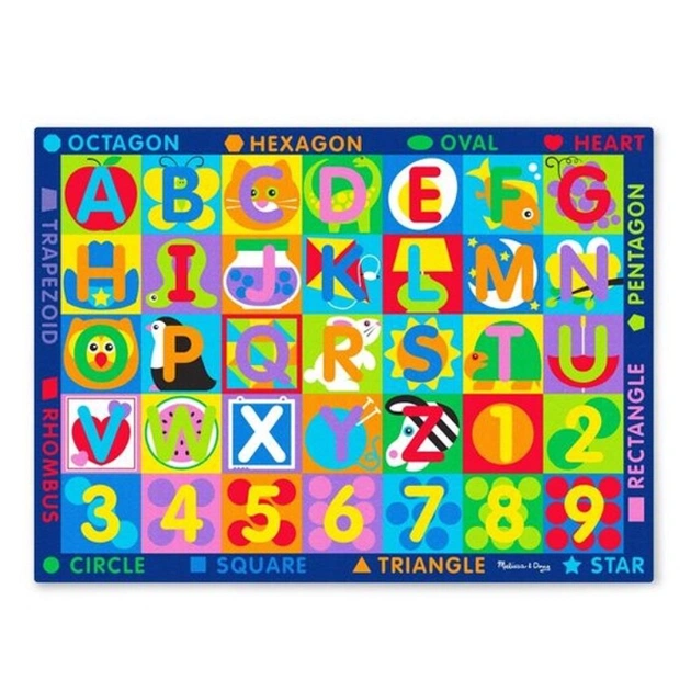 Дитячий килимок Melissa&Doug Англійський алфавіт (MD15193) - зображення 1